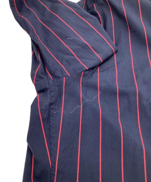 Vivienne Westwood man（ヴィヴィアン ウェストウッド マン）Vivienne Westwood man (ヴィヴィアン ウェストウッド マン) オーブ ストライプ長袖シャツ ネイビー サイズ:Ⅱの古着・服飾アイテム