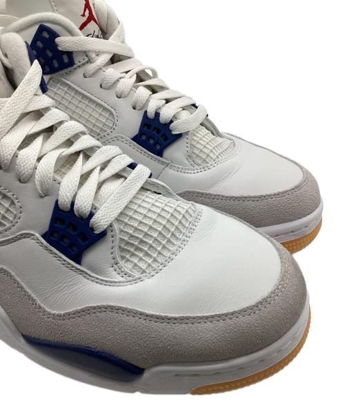 NIKE SB（ナイキエスビー）NIKE SB (ナイキエスビー) AIR JORDAN 4 RETRO SP（エア ジョーダン 4 レトロ エスピー） ホワイト サイズ:28.5cmの古着・服飾アイテム