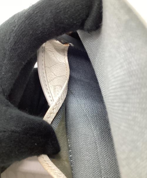 Christian Dior（クリスチャン ディオール）Christian Dior (クリスチャン ディオール) ハニカム柄 ショルダーポーチ ホワイトの古着・服飾アイテム