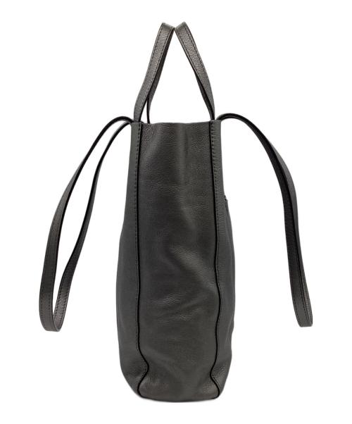 GIANNI CHIARINI（ジャンニ キアリーニ）GIANNI CHIARINI (ジャンニ キアリーニ) 縦型2WAYトートバッグ グレーの古着・服飾アイテム