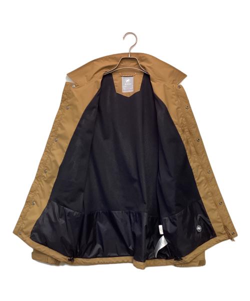 MAMMUT（マムート）MAMMUT (マムート) ユーティリティ コーチ ジャケット アジアンフィット ブラウン サイズ:XLの古着・服飾アイテム
