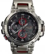 CASIOカシオ）の古着「MT-G Bluetooth搭載 ソーラー電波腕時計」｜ブラック