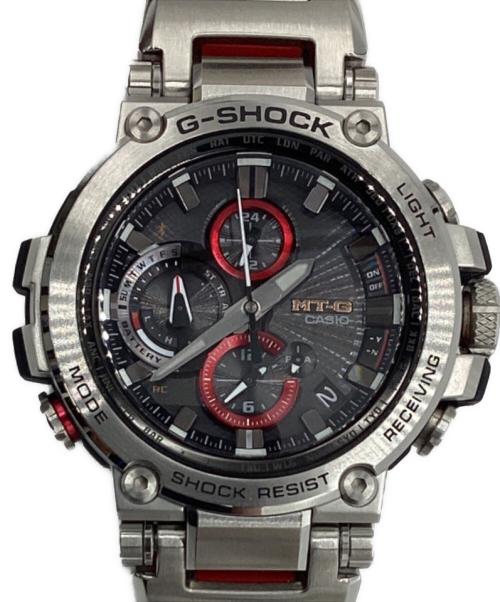 CASIO（カシオ）CASIO (カシオ) MT-G Bluetooth搭載 ソーラー電波腕時計 ブラックの古着・服飾アイテム