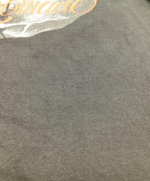 WILDSIDE YOHJI YAMAMOTO（ワイルドサイド ヨウジ ヤマモト）WILDSIDE YOHJI YAMAMOTO (ワイルドサイド ヨウジ ヤマモト) BROSH (ブロッシュ) SKULLROSE（スカルローズ）Tシャツ ブラック サイズ:4の古着・服飾アイテム