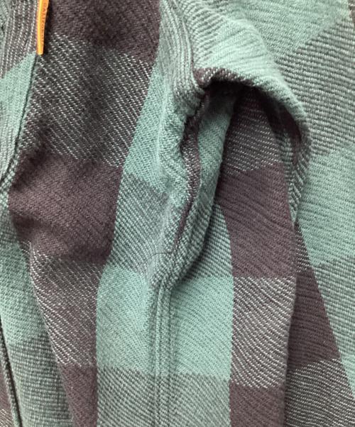 STANDARD CALIFORNIA（スタンダードカリフォルニア）STANDARD CALIFORNIA (スタンダードカリフォルニア) SD FLANNEL CHECK SHIRT（エスディー フランネル チェック シャツ） グリーン×ブラック サイズ:Lの古着・服飾アイテム