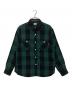 STANDARD CALIFORNIA（スタンダードカリフォルニア）の古着「SD FLANNEL CHECK SHIRT（エスディー フランネル チェック シャツ）」｜グリーン×ブラック