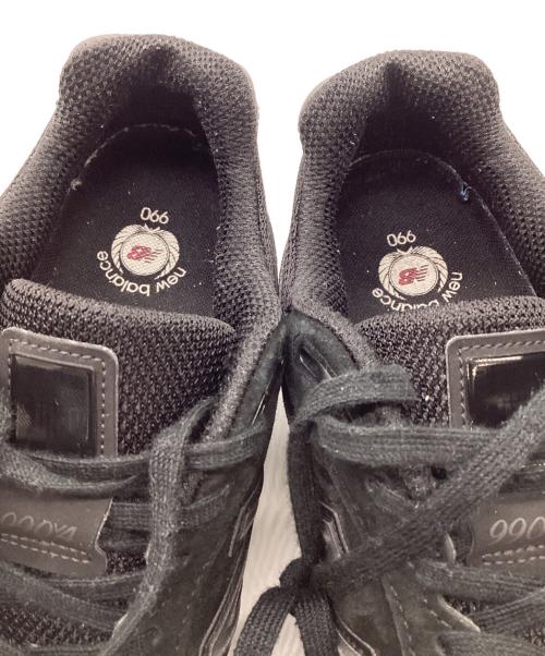 NEW BALANCE（ニューバランス）NEW BALANCE (ニューバランス) M990BB4 MADE IN USA（エム990ビービー4 メイド イン ユーエスエー） ブラック サイズ:US9 1/2の古着・服飾アイテム