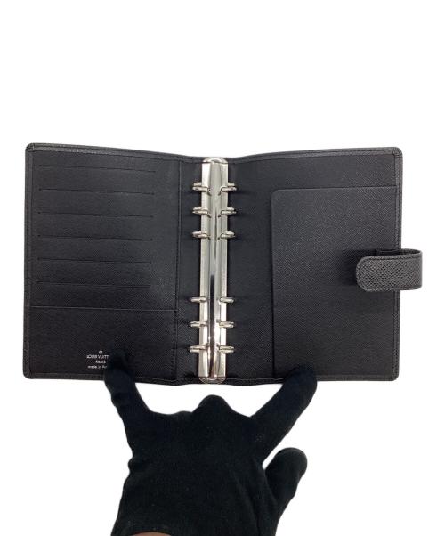 LOUIS VUITTON（ルイ ヴィトン）LOUIS VUITTON (ルイ ヴィトン) タイガ アジェンダMM 手帳カバー ブラック サイズ:MMの古着・服飾アイテム