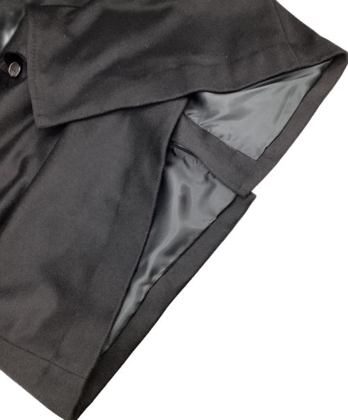 D'URBAN（ダーバン）D'URBAN (ダーバン) カシミヤコート ブラック サイズ:94A6の古着・服飾アイテム