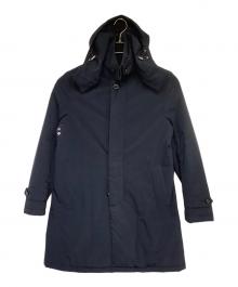 MACKINTOSH（マッキントッシュ）の古着「フーデットダウンコート」｜ネイビー