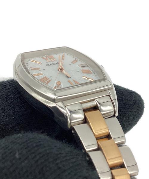 SEIKO（セイコー）SEIKO (セイコー) LUKIA（ルキア）ソーラー電波腕時計 ホワイトの古着・服飾アイテム