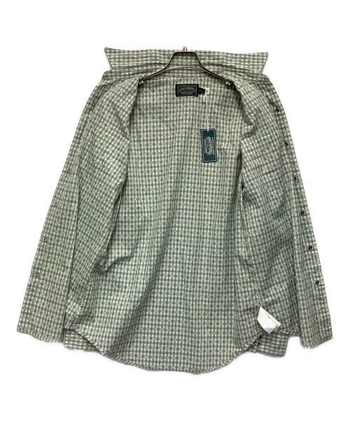 POLO COUNTRY RALPH LAUREN（ポロカントリー ラルフローレン）POLO COUNTRY RALPH LAUREN (ポロカントリー ラルフローレン) ロングスリーブ シャツ グリーン サイズ:US Mの古着・服飾アイテム