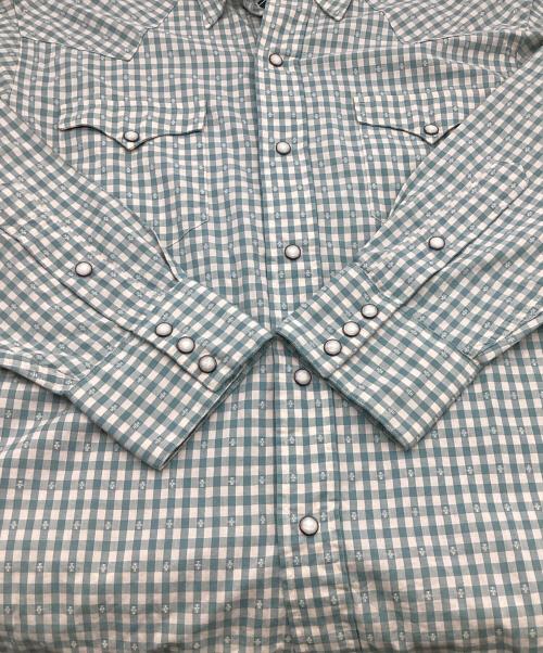 POLO COUNTRY RALPH LAUREN（ポロカントリー ラルフローレン）POLO COUNTRY RALPH LAUREN (ポロカントリー ラルフローレン) ロングスリーブ シャツ グリーン サイズ:US Mの古着・服飾アイテム