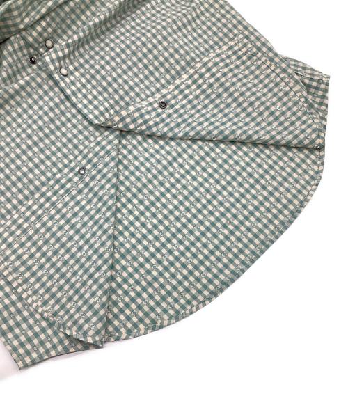 POLO COUNTRY RALPH LAUREN（ポロカントリー ラルフローレン）POLO COUNTRY RALPH LAUREN (ポロカントリー ラルフローレン) ロングスリーブ シャツ グリーン サイズ:US Mの古着・服飾アイテム