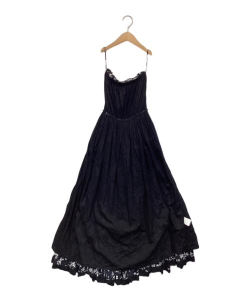 MARIHA（マリハ）MARIHA (マリハ) 草原の夢のドレス ベアトップワンピース ブラック サイズ:表記無の古着・服飾アイテム