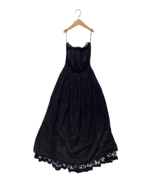 MARIHA（マリハ）MARIHA (マリハ) 草原の夢のドレス ベアトップワンピース ブラック サイズ:表記無の古着・服飾アイテム
