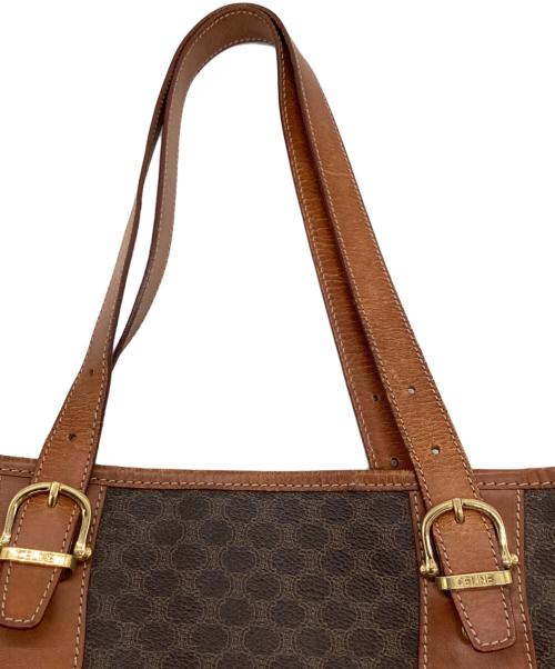 CELINE（セリーヌ）CELINE (セリーヌ) マカダム トートバッグ ブラウンの古着・服飾アイテム