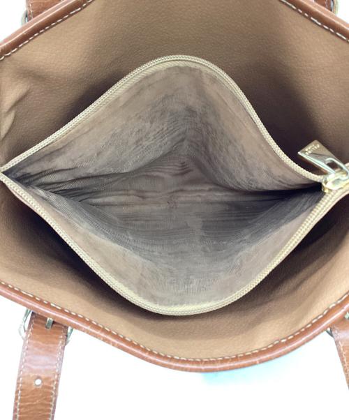 CELINE（セリーヌ）CELINE (セリーヌ) マカダム トートバッグ ブラウンの古着・服飾アイテム