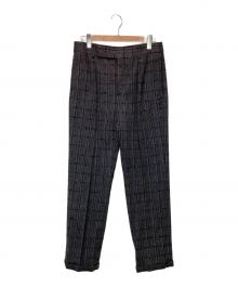 Saint Laurent Paris（サンローランパリ）の古着「ウールパンツ」｜ブラック