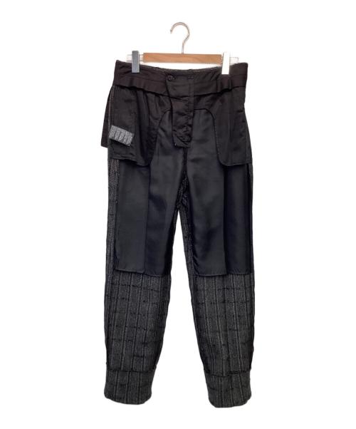 Saint Laurent Paris（サンローランパリ）Saint Laurent Paris (サンローランパリ) ウールパンツ ブラック サイズ:46の古着・服飾アイテム