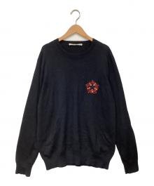 GIVENCHY（ジバンシィ）の古着「薄手ニット」｜ブラック