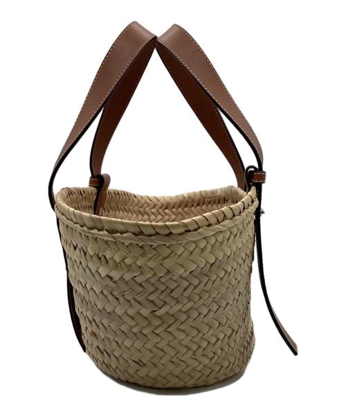 LOEWE（ロエベ）LOEWE (ロエベ) BASCKET SMALL BAG（バスケット スモール バッグ） カーキの古着・服飾アイテム