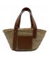 LOEWE（ロエベ）の古着「BASCKET SMALL BAG（バスケット スモール バッグ）」｜カーキ