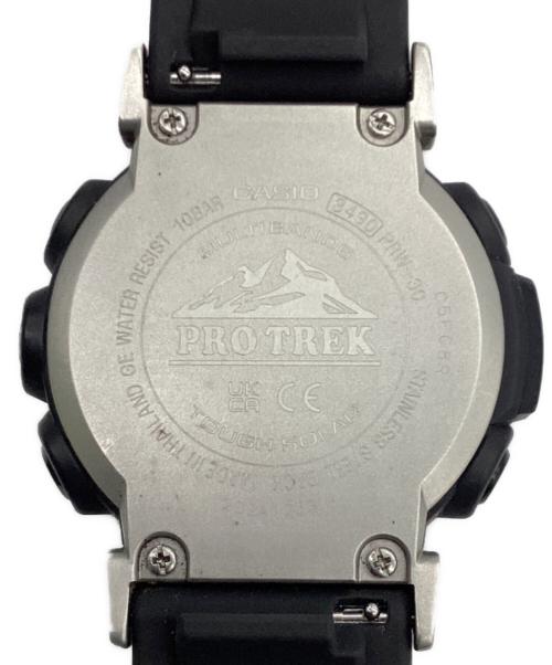 CASIO（カシオ）CASIO (カシオ) PRO TREK（プロトレック）クライマーライン 電波ソーラー腕時計 ブラックの古着・服飾アイテム