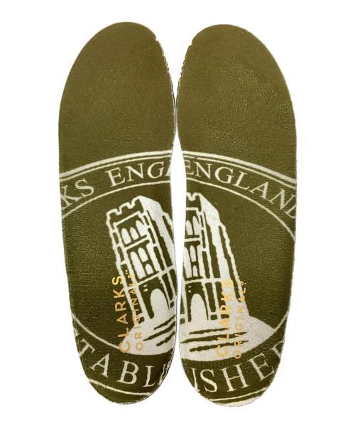 CLARKS ORIGINALS（クラークス オリジナルズ）CLARKS ORIGINALS (クラークス オリジナルズ) RONNIE FIEG (ロニー ファイグ) BREACON（ブリーコン）スニーカー ベージュ×グリーン サイズ:UK8½の古着・服飾アイテム