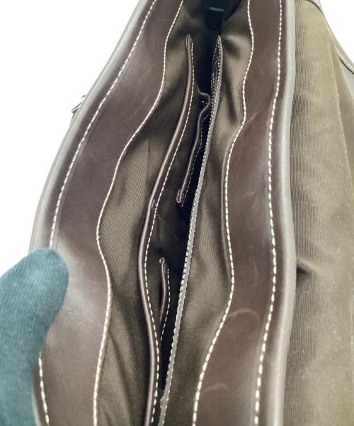 COACH（コーチ）COACH (コーチ) ヘリテージ ストライプ シグネチャー メッセンジャーバッグ ブラウンの古着・服飾アイテム