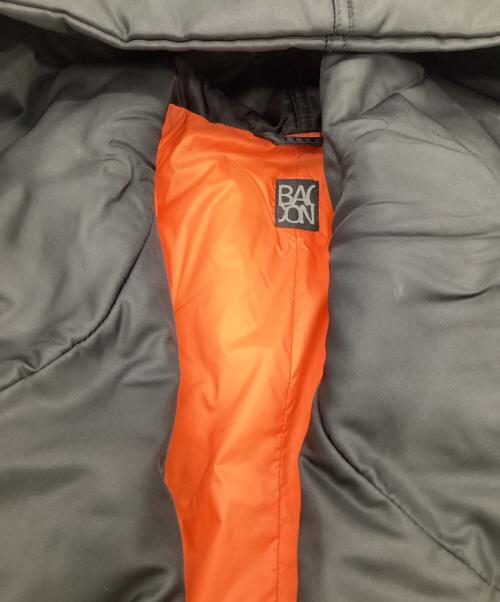 BACON（ベーコン）BACON (ベーコン) Big Bomber Jacket（ビッグ ボンバー ジャケット） ブラック サイズ:XSの古着・服飾アイテム