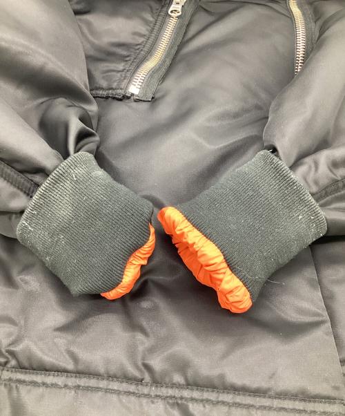 BACON（ベーコン）BACON (ベーコン) Big Bomber Jacket（ビッグ ボンバー ジャケット） ブラック サイズ:XSの古着・服飾アイテム