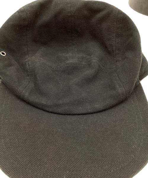 SUPREME（シュプリーム）SUPREME (シュプリーム) LACOSTE (ラコステ) Pique Camp Cap（ピケ キャンプ キャップ） ブラックの古着・服飾アイテム