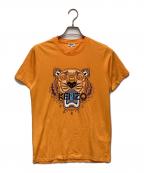 KENZOケンゾー）の古着「タイガープリントTシャツ」｜イエロー