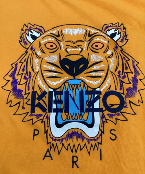 KENZO（ケンゾー）KENZO (ケンゾー) タイガープリントTシャツ イエロー サイズ:Sの古着・服飾アイテム