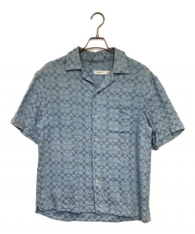 中古・古着通販】COACH (コーチ) シグネチャーキャンプシャツ ライト