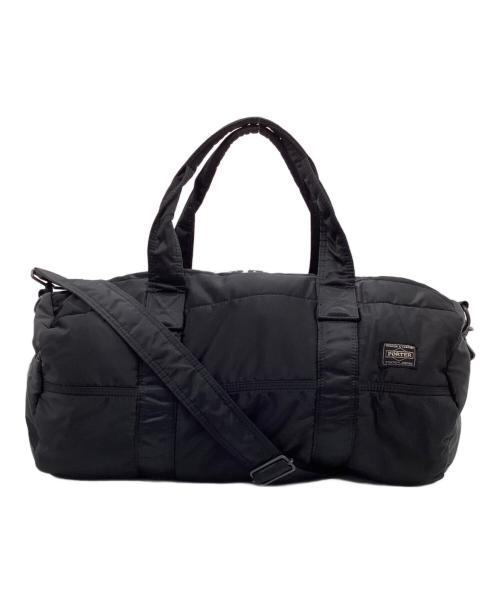 PORTER（ポーター）PORTER (ポーター) TANKER  2WAY BOSTON BAG(S)（タンカー 2ウェイ ボストン バッグ S） ブラックの古着・服飾アイテム