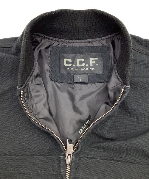 C.C. Filson（フィルソン）C.C. Filson (フィルソン) CCF ボンバージャケット ブラック サイズ:Sの古着・服飾アイテム