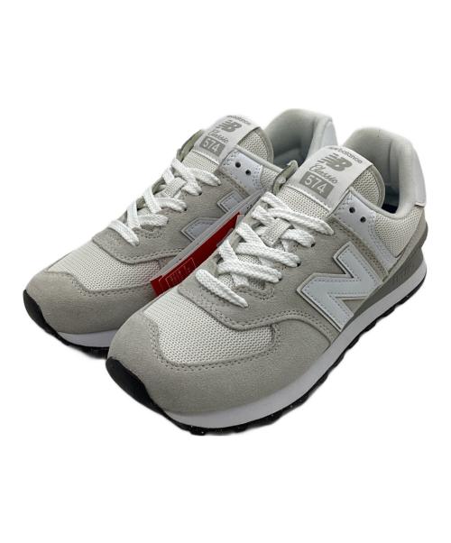 NEW BALANCE（ニューバランス）NEW BALANCE (ニューバランス) 574 Core（コア）スニーカー ライトグレー サイズ:25cm Dの古着・服飾アイテム