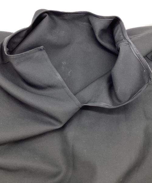 LE PHIL（ル フィル）LE PHIL (ル フィル) ダブルクロスブラウス ブラック サイズ:Fの古着・服飾アイテム