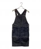 DRAWERドゥロワー）の古着「デニム サロペット」｜インディゴ