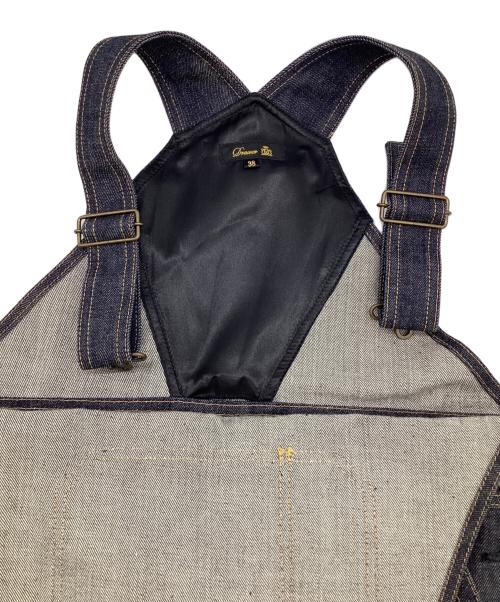 DRAWER（ドゥロワー）DRAWER (ドゥロワー) デニム サロペット インディゴ サイズ:38の古着・服飾アイテム