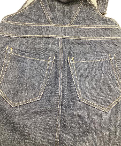 DRAWER（ドゥロワー）DRAWER (ドゥロワー) デニム サロペット インディゴ サイズ:38の古着・服飾アイテム