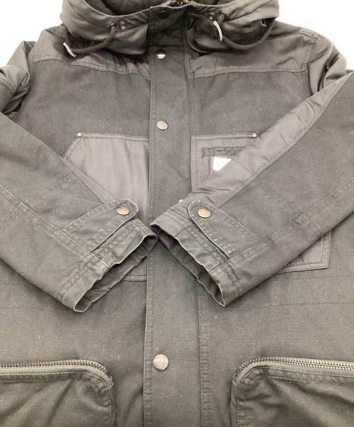 DIESEL（ディーゼル）DIESEL (ディーゼル) モッズコート ブラック サイズ:Sの古着・服飾アイテム