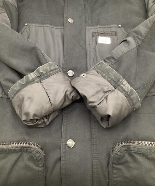 DIESEL（ディーゼル）DIESEL (ディーゼル) モッズコート ブラック サイズ:Sの古着・服飾アイテム