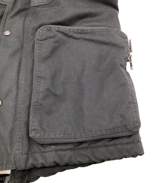 DIESEL（ディーゼル）DIESEL (ディーゼル) モッズコート ブラック サイズ:Sの古着・服飾アイテム