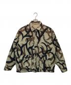 SUPREMEシュプリーム）の古着「Reversible Puffy Work Jacket（リバーシブル パフィ ワーク ジャケット）」｜カーキ