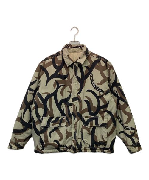 SUPREME（シュプリーム）SUPREME (シュプリーム) Reversible Puffy Work Jacket（リバーシブル パフィ ワーク ジャケット） カーキ サイズ:Mの古着・服飾アイテム
