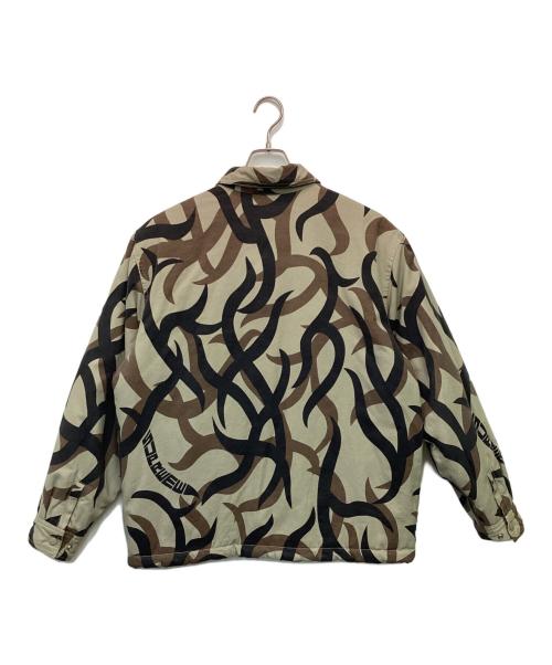 SUPREME（シュプリーム）SUPREME (シュプリーム) Reversible Puffy Work Jacket（リバーシブル パフィ ワーク ジャケット） カーキ サイズ:Mの古着・服飾アイテム