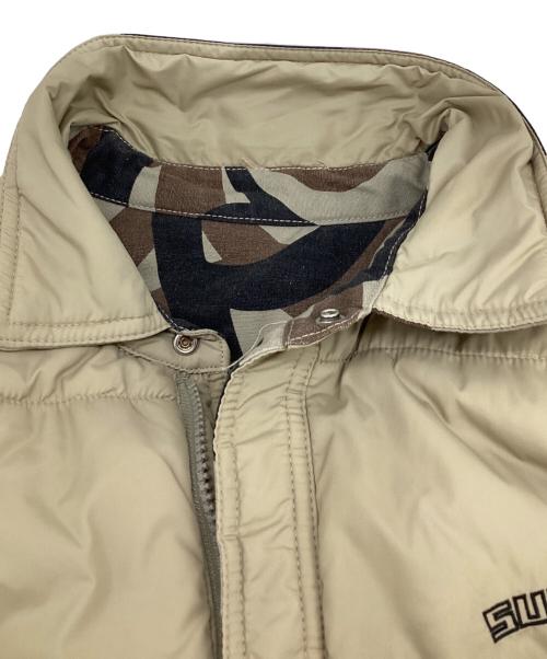 SUPREME（シュプリーム）SUPREME (シュプリーム) Reversible Puffy Work Jacket（リバーシブル パフィ ワーク ジャケット） カーキ サイズ:Mの古着・服飾アイテム